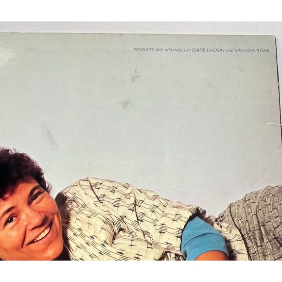 Meg Christian From the Heart 33 Folk Rock SIGNED LP 1984 Olivia LF937 VG+ - Picture 7 of 7